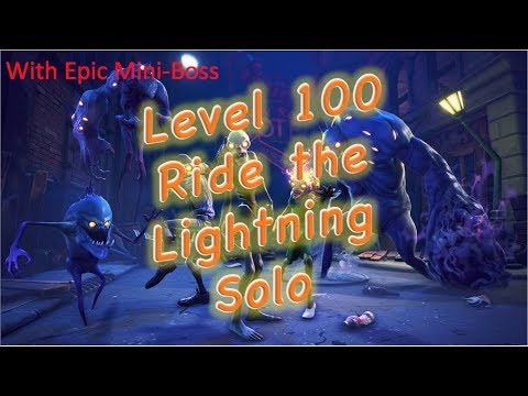 Level 100 Ride the Lightning Solo Video