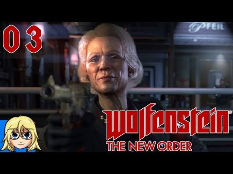 Meeting crazy | Let's Play Wolfenstein The New Order | Gameplay Playthrough Walkthrough | 03