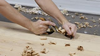 Spectrum Finishing - Hand Planing & Distressing Process