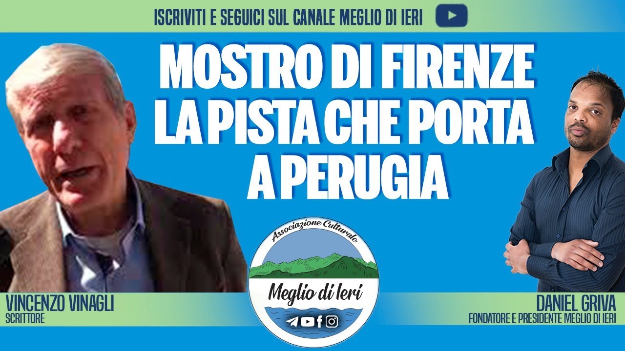 Mostro di Firenze, la pista che porta a Perugia - VINCENZO VINAGLI