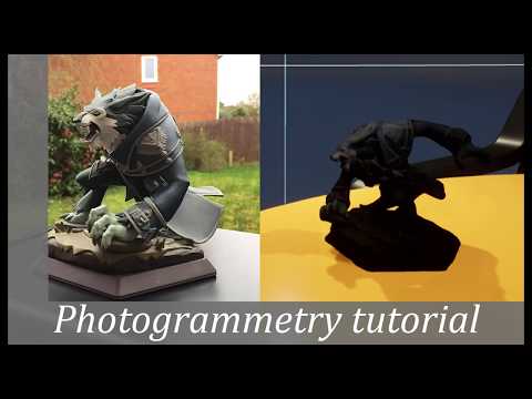 Photogrammetry tutorial 1/3