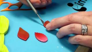 Polymer Clay Fall Necklace, Jewelry Tutorial by Katie Oskin at B'sue Boutiques