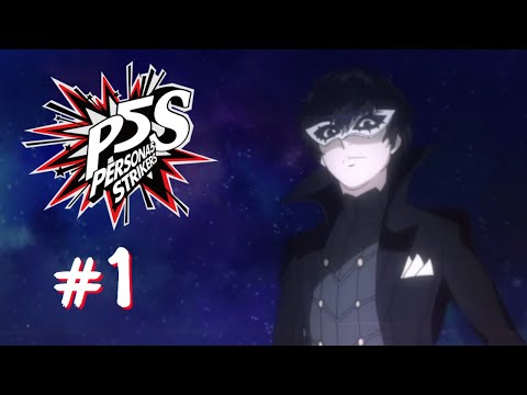 Persona 5 Strikers GamePlay Walkthrough Part 1 - Escaping Shadow Alice's Jail!!