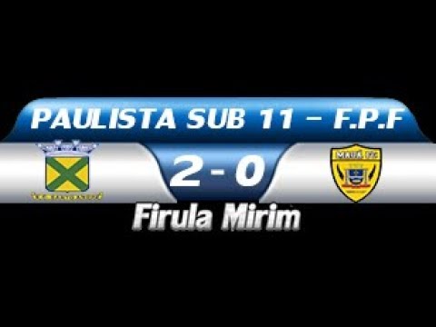 SUB 11 SANTO ANDRE 2 X 0 MAUA FC