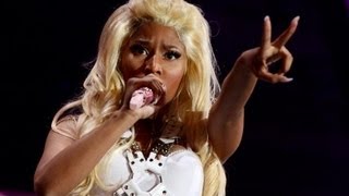 Nicki Minaj Fan Rushes Her On Stage- WATCH