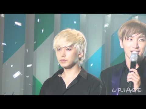 120829 MUSICBANK IN SONGDO Super Junior sungmin(성민) Ending