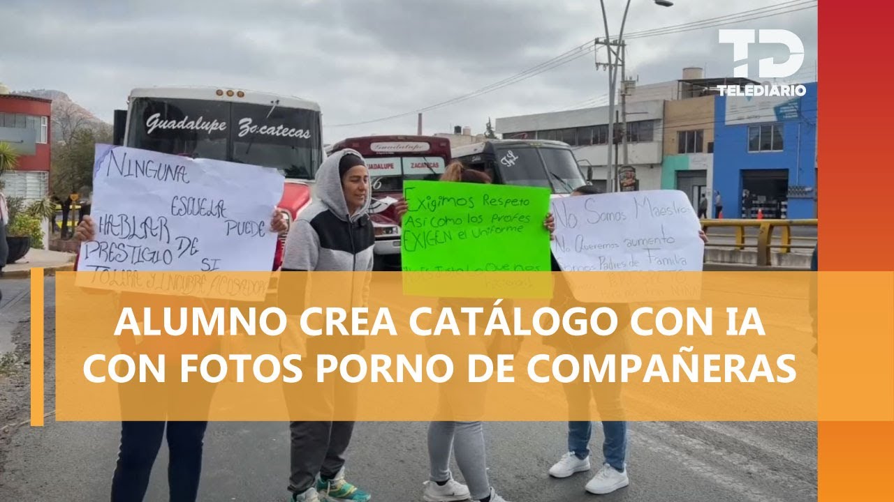 Al menos 400 alumnos de secundaria en Zacatecas, víctimas de IA; compañero crea catálogo porno