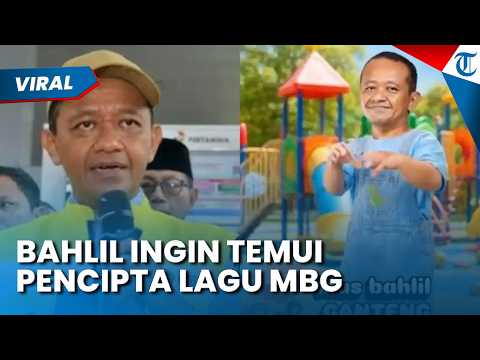 Minister Bahlil Delighted by 'MBG' (Mas Bahlil Ganteng) Song, Wants to Meet the Creator & Give Ap...