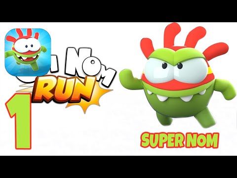Om Nom: Run - Gameplay Walkthrough Part #1 - Mission 1-10 (iOS, Android)