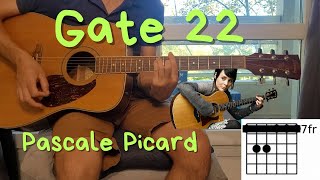 Gate 22 - Pascale Picard ? Watch and Play Acoustic Guitar (Chords and Lyrics) ? Visual Tuto