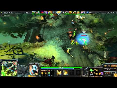 Drunk Dota—AbsoluteLegends VS. 3D!Clan Game1