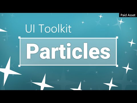 How to add particles to UI Toolkit UI Elements (paid asset)