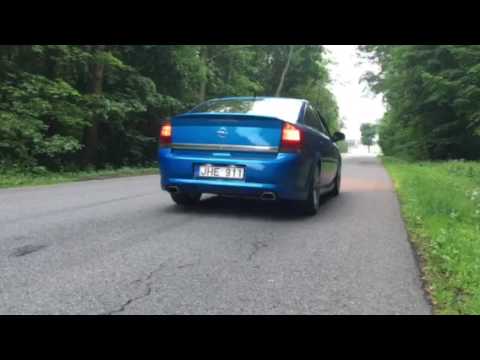 Opel Vectra OPC Z28NET straight stainless steel 3'' exhaust 2
