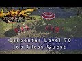 Final Fantasy 14 Stormblood - Carpenter Level 70 Job Quest