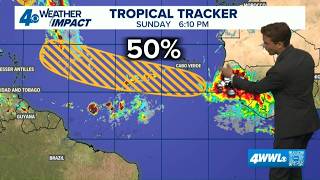 Sunday tropics update: Tropical wave off the west coast of Africa has 50% chance of development