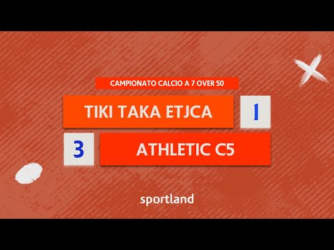 HIGHLIGHTS • Campionato Calcio a 7 Over 50 - Tiki Taka Etjca vs Athletic C5
