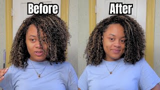 CURLSMAS| CURLY HAIR REFRESH AND STRETCHING ROUTINE