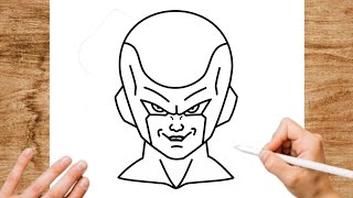 How to Draw Frieza Easy | Step-by-Step Dragon Ball Anime Drawing Tutorial