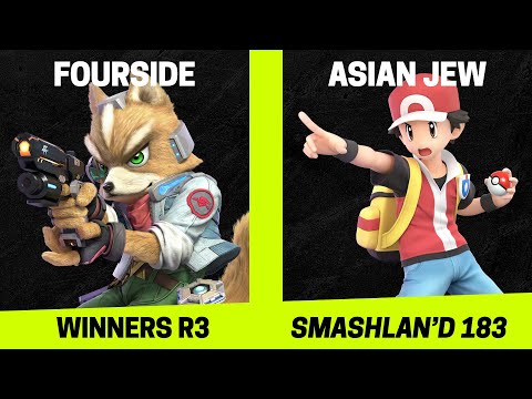 SmashLAN'd 183 Winners R3 - fourside vs Asian Jew - SSBU Smash Ultimate Tournament