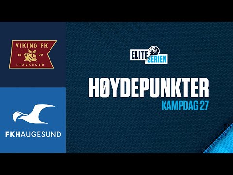 Viking - Haugesund | 1-1 | Høydepunkter | Kampdag 27 - Eliteserien 2021