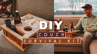 Perfekte Geschenkidee für alle Couch Potatoes - DIY 2 in 1 Getränke- und Snackhalter | EASY ALEX