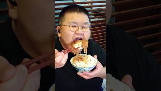 白飯が無いと始まらない『麻婆春雨』#飯テロ#shorts