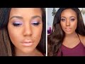 Pastel Purple Glam Sultry Smokey Eye Tutioral ...