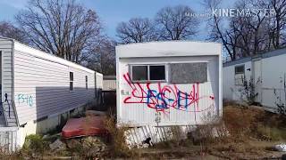 Abandoned Kirkwood mobile home Park Flint, MI