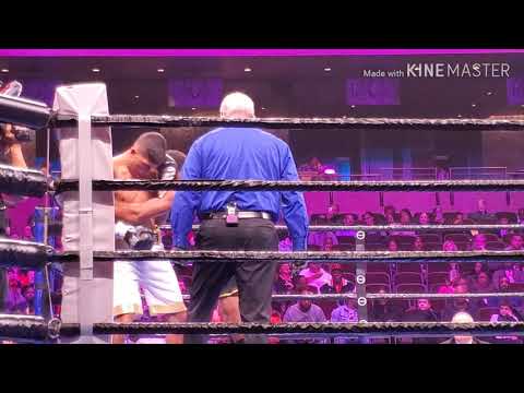 Gary Antuanne Russell KO Performance Over Juan Huertas!