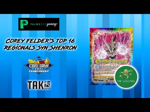 Corey's Top 16 Oceania Regionals Syn Shenron Agro Deck Profile and Gameplay