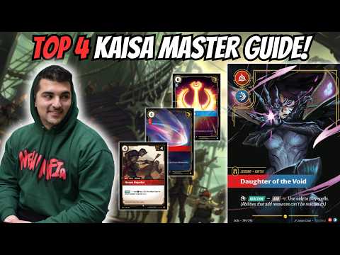 Kaisa Master Guide From My Top 4 @ the ATL CCS $12k! | Riftbound League of Legends TCG Origins