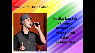 Download lagu Karaoke Insha Allah Maher Zain Versi Indonesia Video Lirik mp3