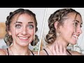 Dutch Braids Into Twisty Buns Cute Girls Hairstyles By Brooklyn McKnight