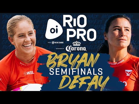 Johanne Defay vs Gabrielle Bryan | Oi Rio Pro - Semifinals Heat Replay