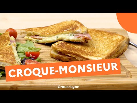 Croque-monsieur savoureux à la poêle
