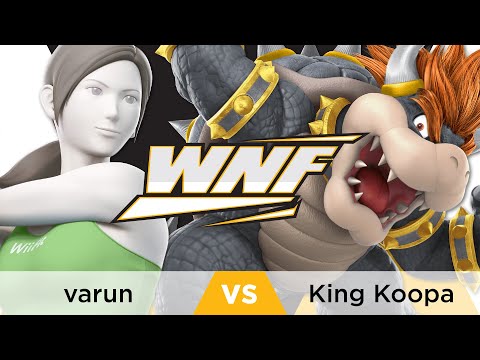 WNF Oakland Spring Season 2.6 - Losers Semi-Final: varun (Wii Fit Trainer) vs. King Koopa (Bowser)