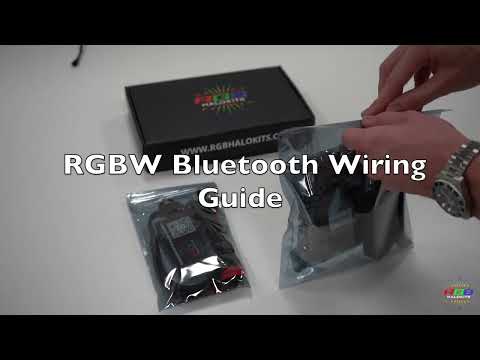RGBW Bluetooth Wiring Guide - RGB Halo Kits