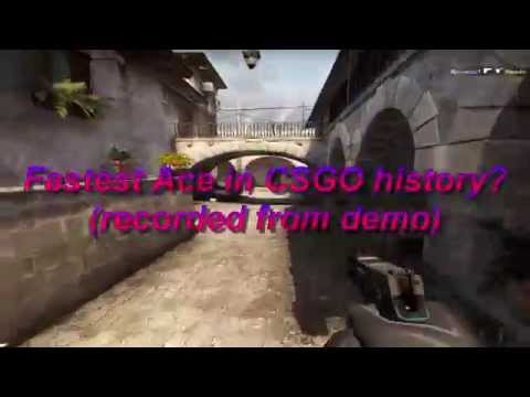 Fastest Ace in CSGO history?