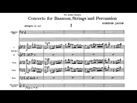 Gordon Jacob: Bassoon Concerto (1947)