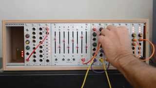 Ladik D-333 CV drum pattern and as wavetable VCO extension