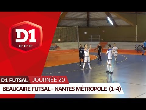 J20 : Beaucaire Futsal - Nantes Métropole Futsal (1-4)