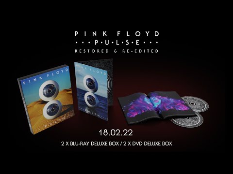 Pink Floyd - P.U.L.S.E. Restored & Re-Edited (2022 Unboxing Video)
