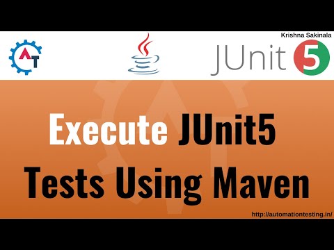 16. JUnit5 Basics - Execute JUnit5  Tests Using Maven | How to run JUnit5 Tests |Running JUnit5 Test