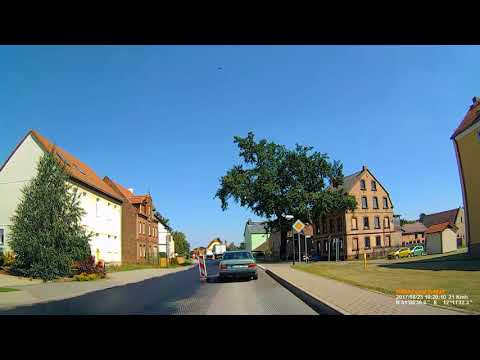 D: Reuden. Predel. Gemeinde Elsteraue. Burgenlandkreis. Ortsdurchfahrt. August 2017