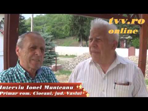 Ciocani  - Interviu primar Ionel Munteanu