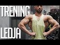 Primer Treninga za LEDJA - Kombinacija snage i hipertrofije. DEADLIFT rekord.