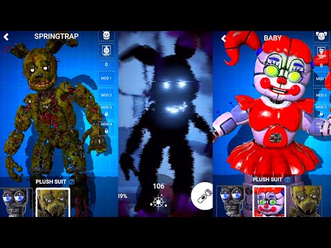SHADOW BONNIE, CIRCUS BABY, AND SPRINGTRAP IN MY HOUSE?! FNAF AR Special Delivery Gameplay