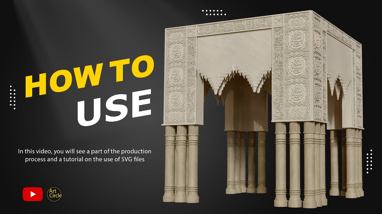6 Arabic and Islamic Buildings 3D Model