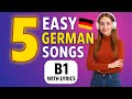 5 German Learning Songs German B1 Intermediate Level Learn German Through Music Learngerman