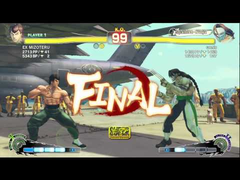 SSF4-AE: Mizoteru [Fei Long] VS uenis [Claw]